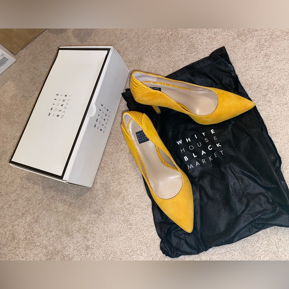 White House Black Market Heels NEW